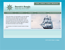 Tablet Screenshot of darwinsbeagle.com